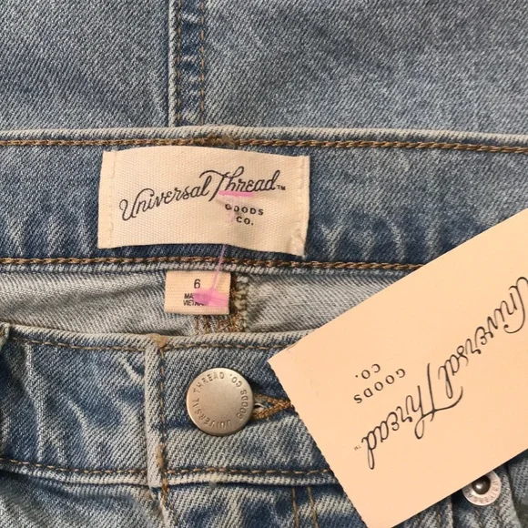 Universal Thread High Rise High Slit Soft Denim Maxi Skirt Size 6 | NWOT! - Picture 8 of 9